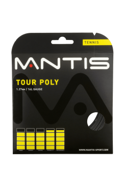 Výplet MANTIS TOUR POLYESTER (12M) 1,27mm Červená, Čierna ,Modrá